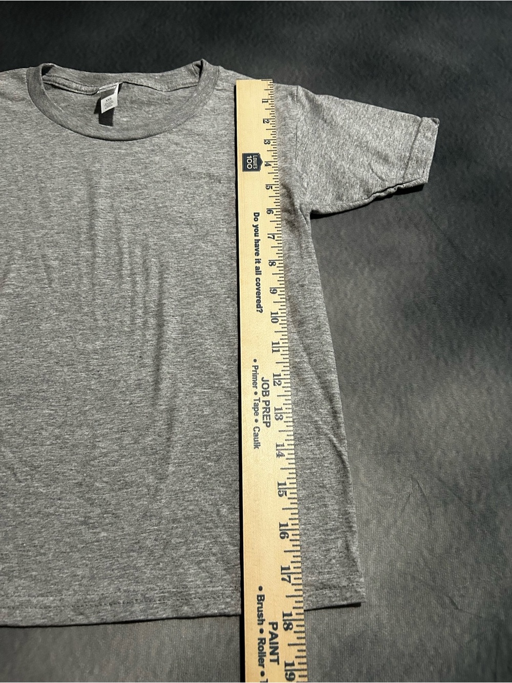 Fruit of the Loom Kids Gray Short Sleeve Crewneck Tee - Picture 4 of 5